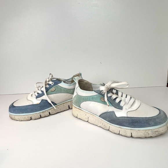 On Foot Spain 955 Sneakers, Size 6, leather & textile lace up, NEW - Picture 8 of 9